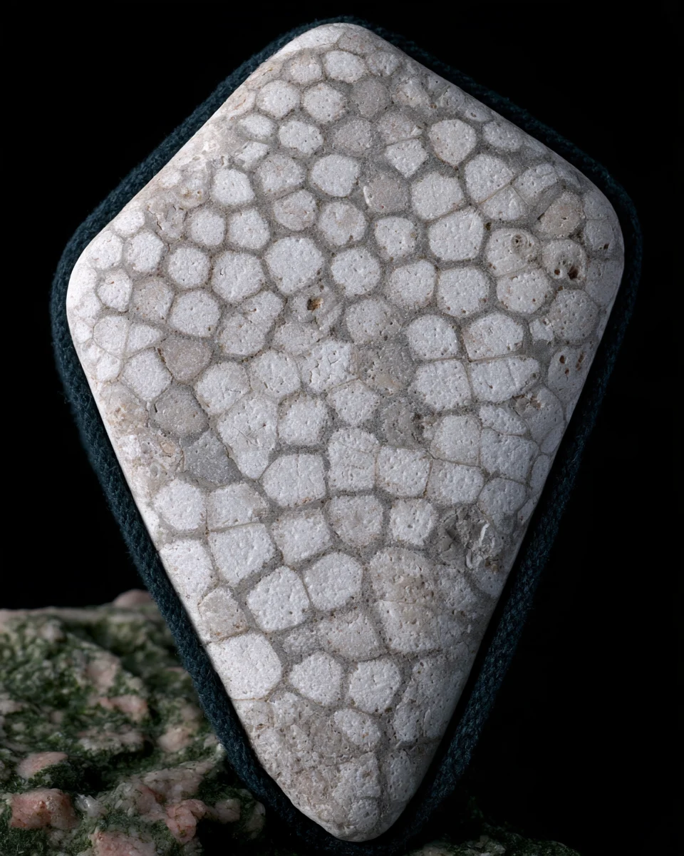 350 Million Years, polished petoskey stone