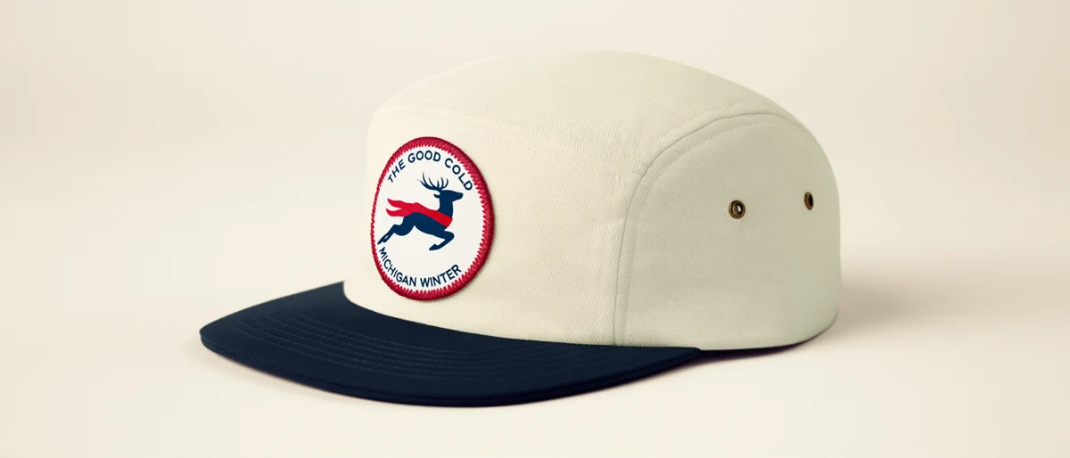 Two-tone cap