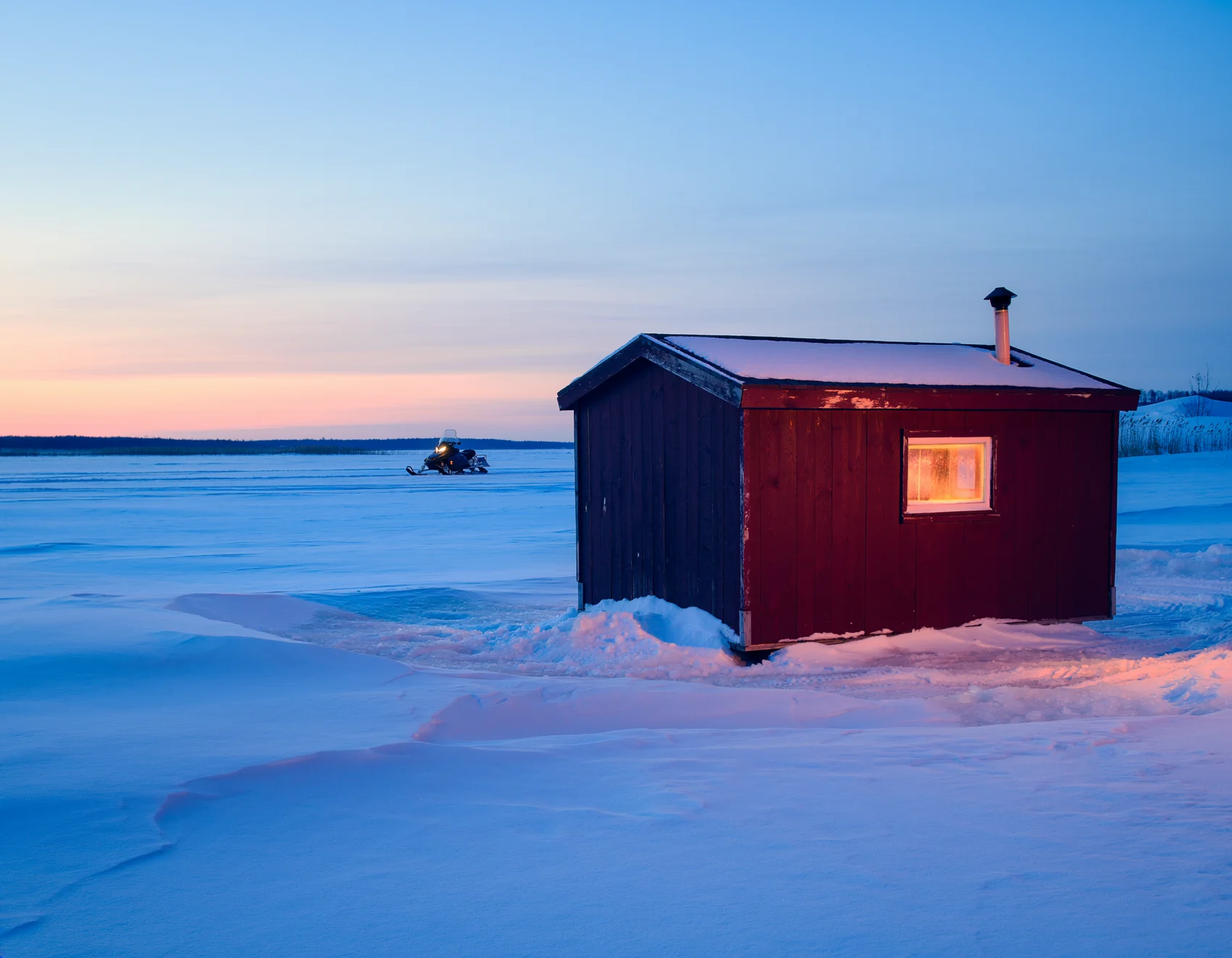 Editorial winter artwork accompanying this story