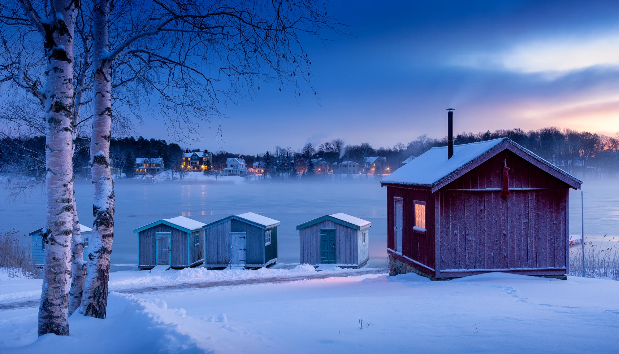 Illustrative winter setting